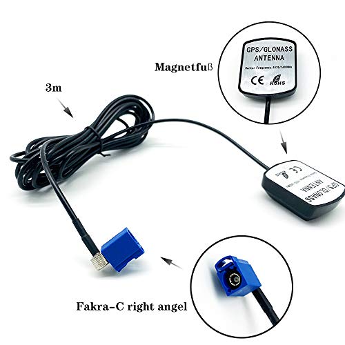 LIAPLIAS Fakra Antenne Adapter Fakra Magnetisch GPS Aerial 3m für GPS System - Image 4