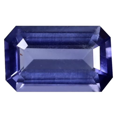 Iolite en vrac non chauffée certifiée naturelle pour éviter les gemmes synthétiques
