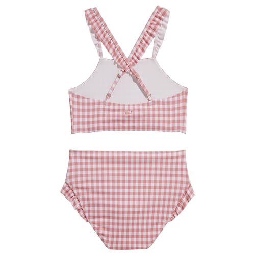 vineyard vines Girls Girls' Ruffle High Neck Bikini2