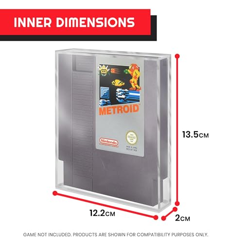 Protection Acrylique Case Pour Cartouches Jeux Nintendo NES Loose - vue 4