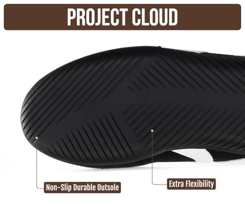 Image of Project Cloud Barefoot Shoes Women - Memory Foam Lace-Up Womens Sneakers - Lightweight & Non Slip Womens Shoes Casual - All-Day Women's Fashion Sneakers for 2026 (Goal)