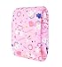 Landofgenie Adult Diapers Pink Printed Diaper Incontinence Underwear Large Overnight Diapers with Tabs 10 Pieces (Medium 28