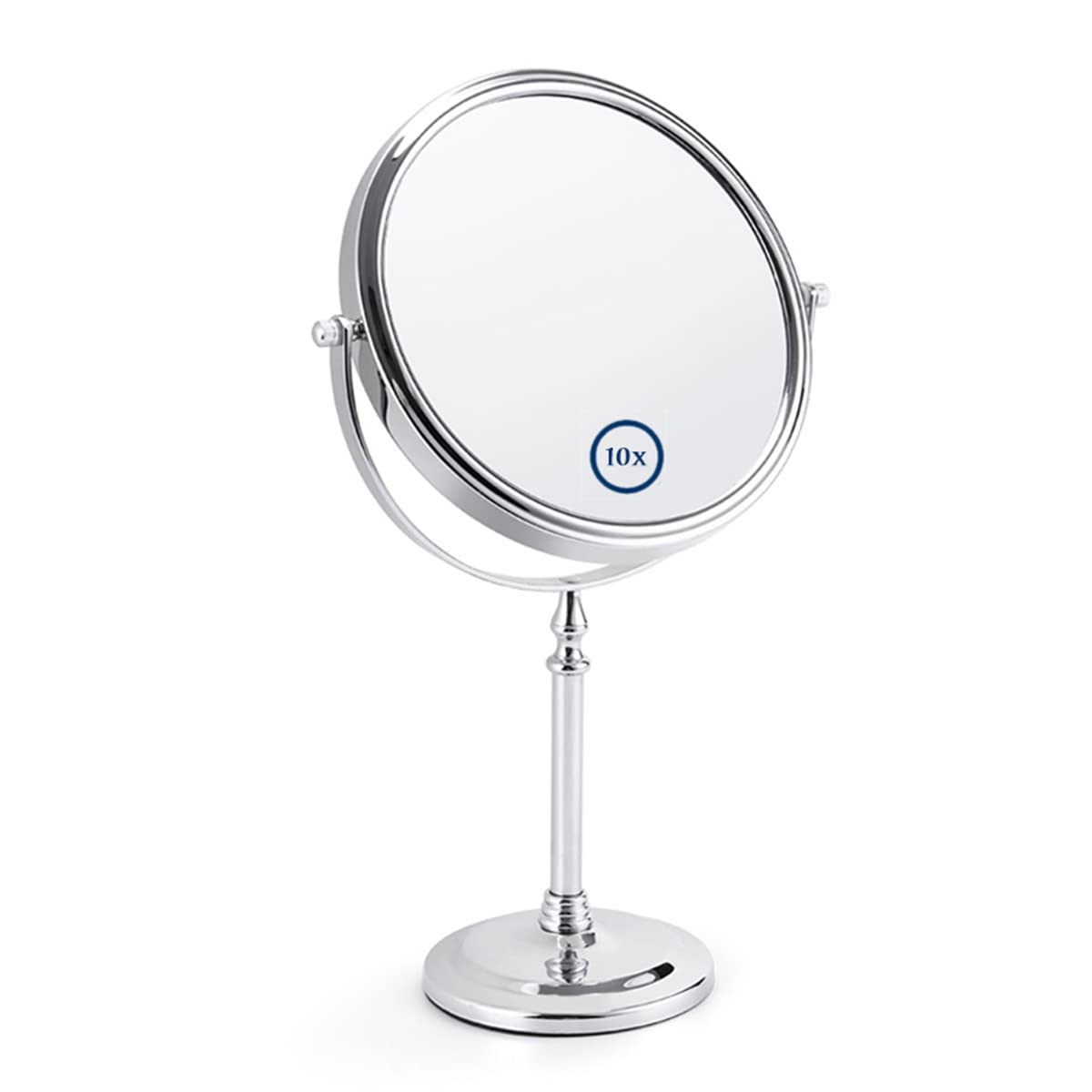 8-Inch Double Sided 10X and 1X Magnifying Makeup Mirror, Double-Sided & 360 Ã‚° swiveling for Make-up, Shaving, Facial Care in The Living Room, Travel Makeup Mirrorï¼Å’ Portable Makeup Mirrors-image-39