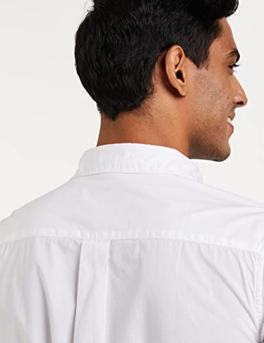 Image of Amazon Brand - Symbol Men's Cotton Shirt | Casual | Plain | Full Sleeve | Summer - Regular Fit (Available in Plus Sizes)
