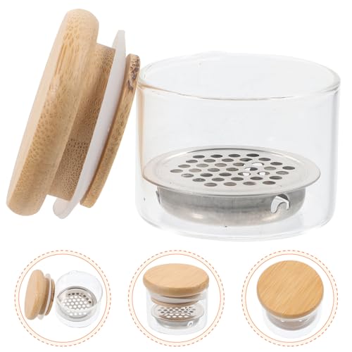 Nail Art Brush Cup Manicure Nail Dish Cup Glass Nail Dish Cups miniatura 7