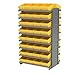 Akro- Mils 12" Deep Double-Sided Shelf Bin, ShelfMax, Indicator, System Bin, AkroDrawer Pick Rack Systems - 24" D x 36" W x 60" H, 16 Shelves with 31182 AkroDrawers
