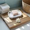 Jabonera de mármol natural para baño y ducha 6