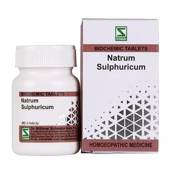 Dr. Willmar Schwabe Natrum Sulphuricum Biochemic Tablet6X (25 GM)