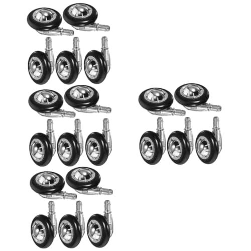 Roulettes de remplacement pivotantes robustes pour sol dur et moquette Homoyoyo
