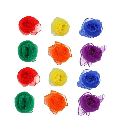 Pañuelo de seda para danza infantil ideal para obras de teatro escolares y juegos infantiles
