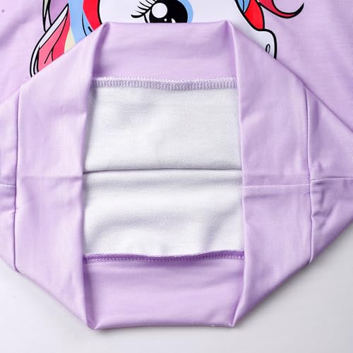 Image of Little Girls Outfits 2 Piece Toddler Long Sleeve Sweatshirt Leggings Pants Fall Winter Clothing Set 2-10 Years