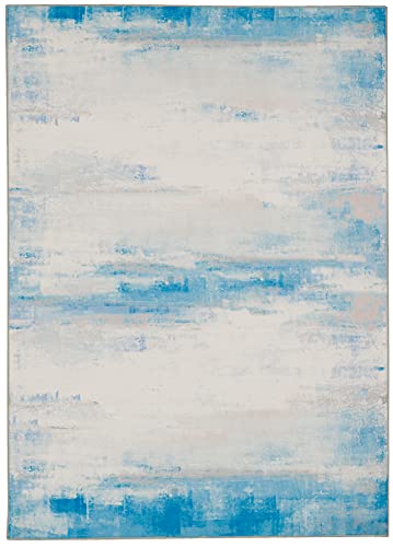 Linon Cecil Washable Rug 5x7