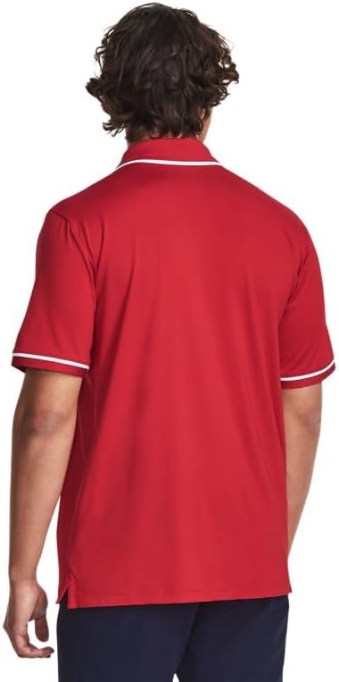 Teams Performance Polo With Tipped Details by Under Armour - Image 2