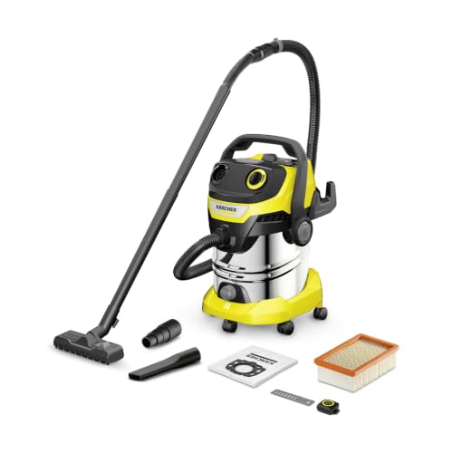 KÄRCHER WD 5 Control S Aspirador 25L Acero Inoxidable 1200W