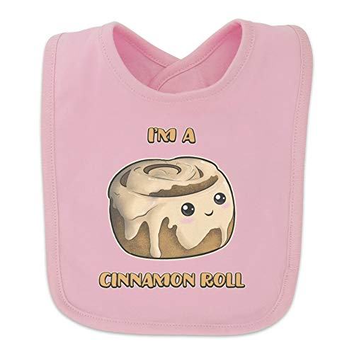 GRAPHICS & MORE I'm A Cinnamon Roll Kawaii Baby Bib