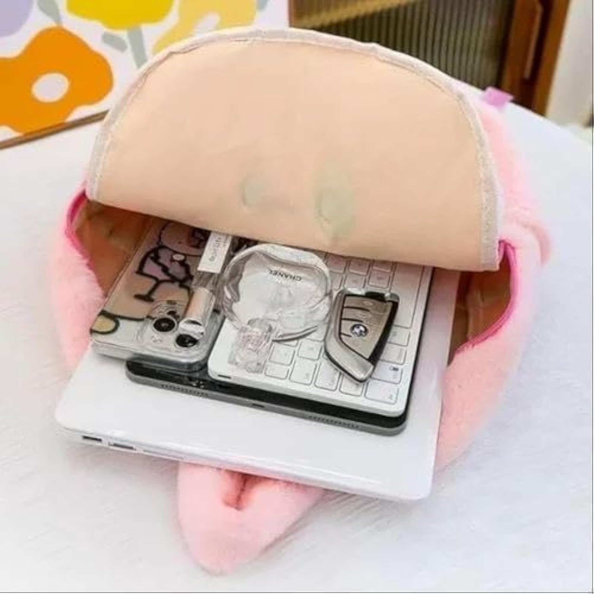 Soft Kawaii Puppy Plush School Backpack