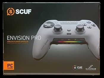 Scuf envision pro ホワイト Amazon.com: SCUF ENVISION PRO Wireless V1 (2023) PC Gaming