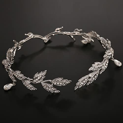Accesorios para el cabello estilo diadema de diamantes de imitación 7
