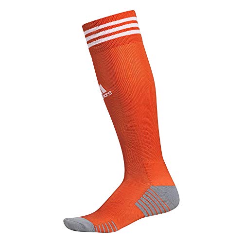Adidas Copa Zone Cushion 4 Soccer Socks (1-Pair) For Men, Women, Boys And Girls, Team Orange/White, Medium #TOP7