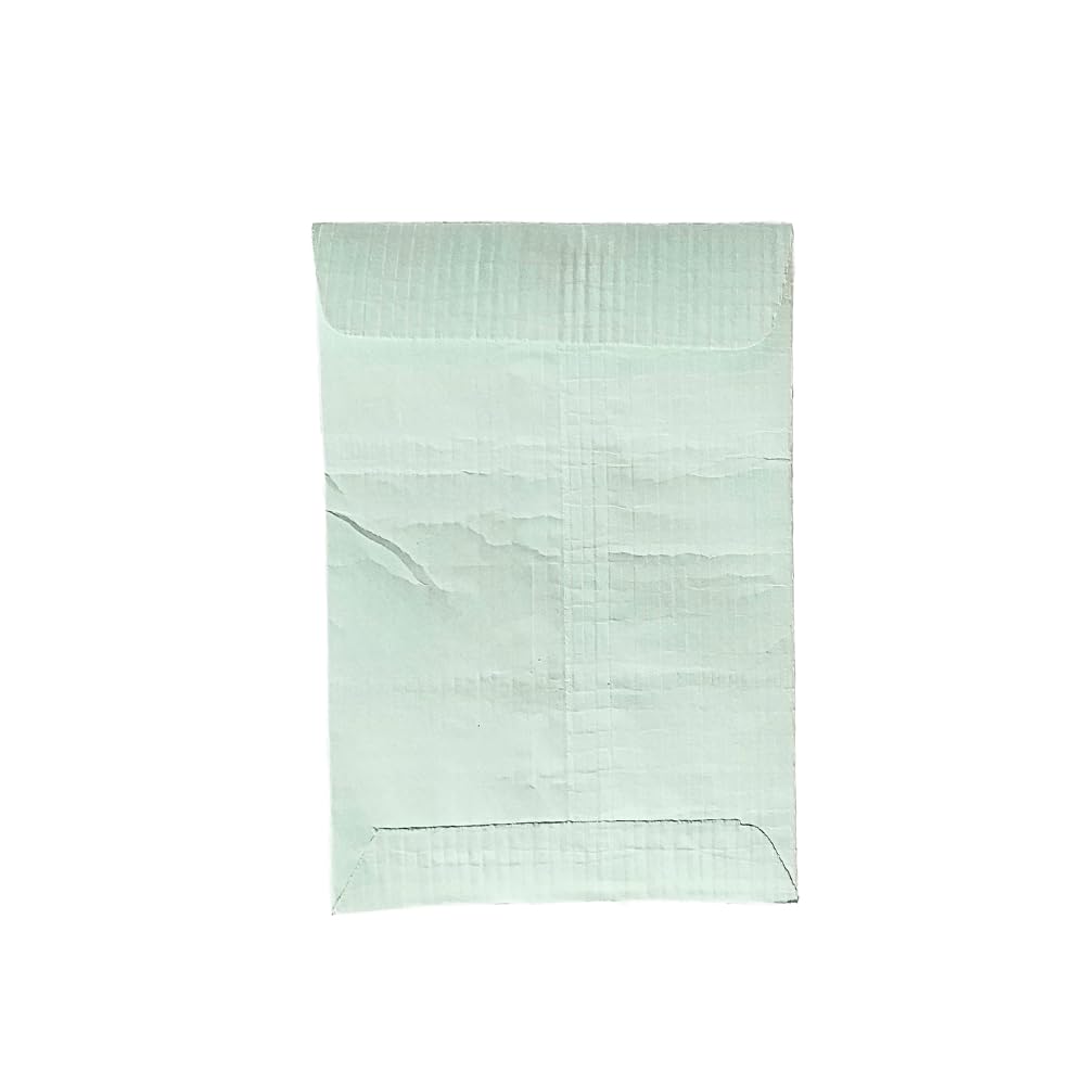 25 PCs Cloth Lined Courier Cover | L X W: 4.5 x 6.5 inch or 11.5 X 16.5 cm | Green Envelopes for Securely mailing letters, documents, brochures, catalogues | Pack of 25