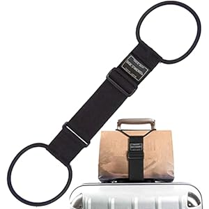 ベーシックスタンダード 【Amazon.co.jp限定】旅行便利グッズ 旅行用品 バッグとめるベルト スーツケース キャリーバッグ の上 荷物 固定ベルト" 
