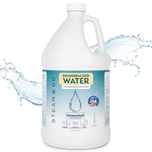 Image of Steam & Go Unscented Demineralized Water, 128 fl oz