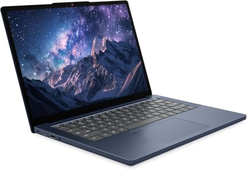 Image of Lenovo IdeaPad Slim 3 Chromebook, 14 inch WUXGA Touchscreen Laptop, 4GB RAM, 576GB Storage (64GB eMMC+512GB External), MediaTek Kompanio 540 Processor, Chrome OS, Cosmic Blue