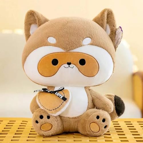 Image of Babique Reccoon Love Buddy Stuffed Plush Animal Soft Toys | Teddy Bear | Ideal for Birthdays & Special Occasions Girls /Boys, Baby Kids - 38 cm (Brown)