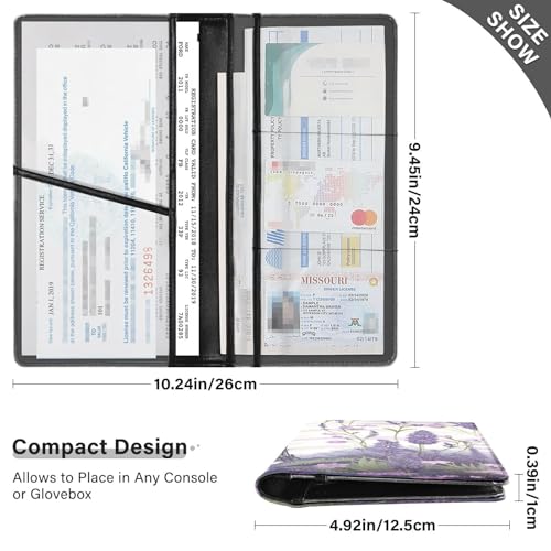 Porta Documentos para Carro Multicolor miniatura 3