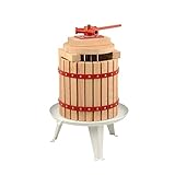  Pressoir à fruits Grouw panier en bois 12 l