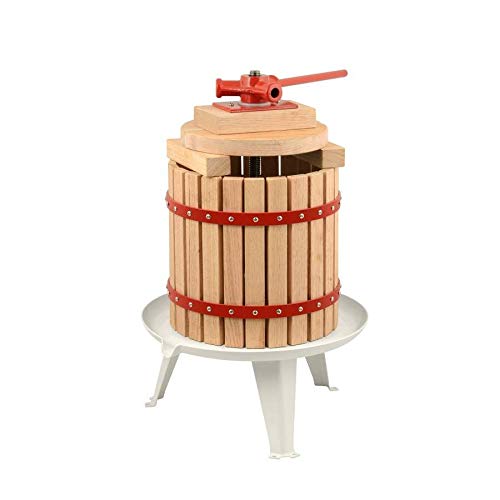 Pressoir à fruits Grouw panier en bois 12 l