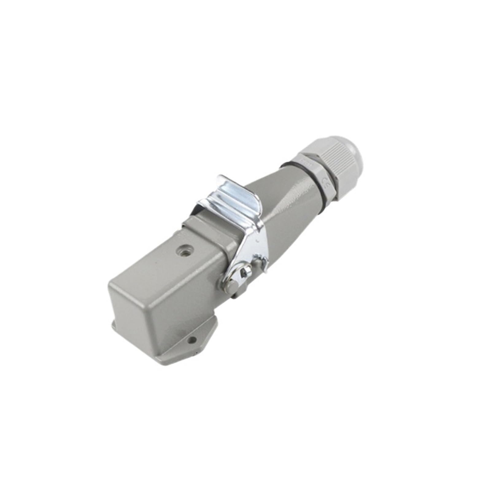 HDC HA Schwerlast-wasserdichter Steckverbinder, 4, 5, 6, 8-polig, 10 A, 250 V. Es ist staubdicht, wasserdicht, ölbeständig(Black)