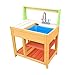 Produktbild Spielküche Outdoor für Kinder aus Holz mit Spülbecken, Matschküche für Garten, Terrasse und Balkon