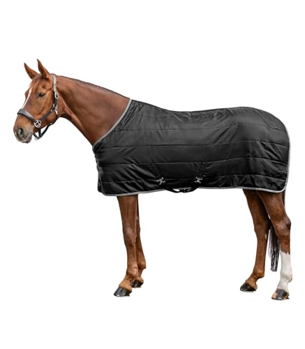 WALDHAUSEN Economic Stalldecke 100 g, schwarz, 145 cm