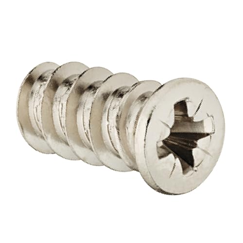 Brixwell SRW250344805 Euro Screw, Countersunk Head Pack of 5000