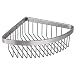 HOMEIDEAS Shower Caddy Corner Shower Basket Stainless Steel Bathroom Shower Organizer Rustproof,Wall Mount,Brushed Finish