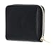 GUESS womens Laurel Small Zip Around Wallet, Black, one size US