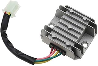 4 Wires 4 Pins 12V Full Wave Rectifier Voltage Regulator Universal Fit for CG125 150 200 250CC Motorbikes ATVs Mopeds Buggy Dirt Bike