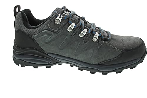 Jack Wolfskin Herren Refugio Texapore Low M Walking-Schuhe, Grey / Black, 42.5 EU – Ansicht 3