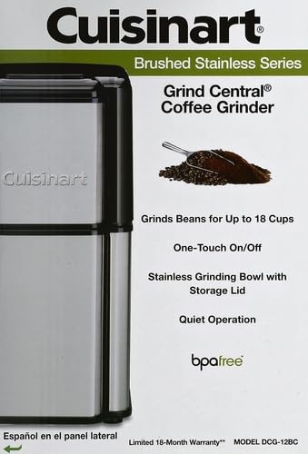 Image of Cuisinart DCG-12BC Grind Central Coffee Grinder, Blade, Silver(Pack of 4)