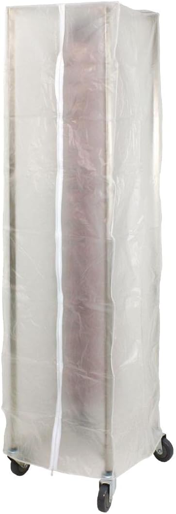 Vogue Mobile Plate Rack Cover - Easy to Install, Maintains Food Fresh GL388