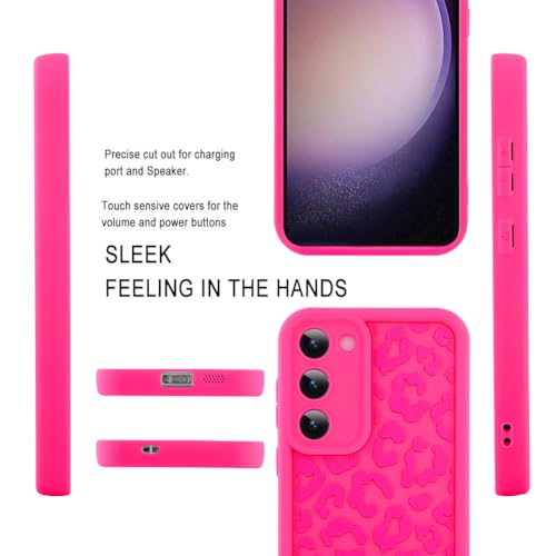 Image of Compatible with Samsung Galaxy S23 Case, Hot Pink