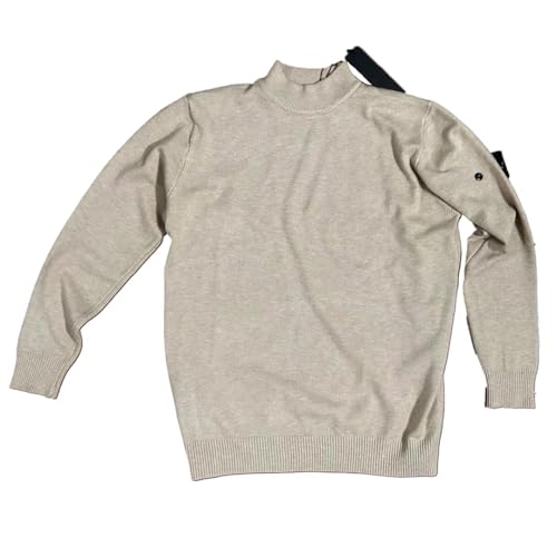 Men Mock Neck Sweater Pullover Half Turtleneck Clothes3