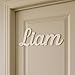 Wooden Name Sign 8-35