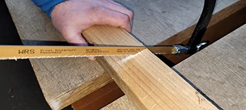 WRS Metallsägeblätter/Handsägeblätter/Bügelsägeblätter 300 mm, HSS-Bi-Metall, hochflexibel, universell für Stahl/Edelstahl/NE-Metalle usw. -MADE IN GERMANY-, Größen Name: - Inhalt: 5 Stück -