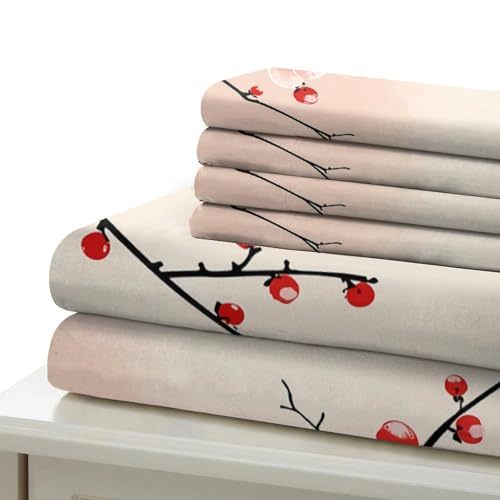 Parure de lit imprimé 3D fleurs printanières, idée cadeau pour enfant - 7