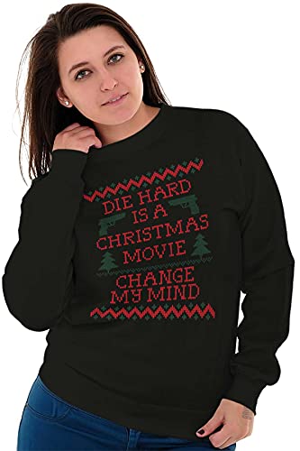 Brisco Brands Christmas Movie Change My Mind Sweatshirt for Men or Women3