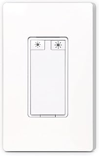 Sponsored Ad - Smart Dimmer Switch, Single Pole Wireless Light Switch 2.4GHz Wi-Fi Light Switch Compatible with Alexa and ...