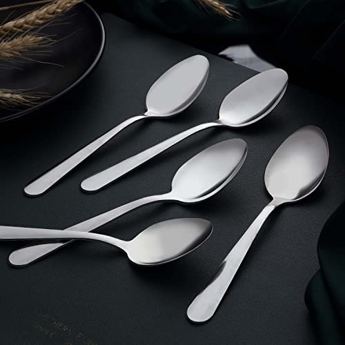 image for Unokit Spoons Silverware Set - 36-Piece (6.7 inch) Stainless Steel Din