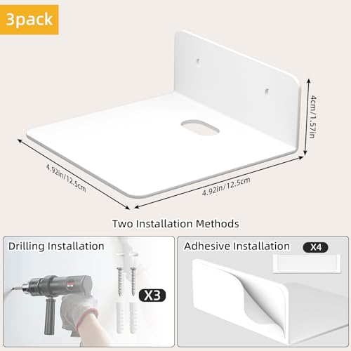 Wisfame Small Floating Shelf for Wall Set of 3 - Image 2